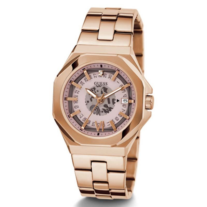 Promo terbaru GUESS GW0551L3 Original Jam Tangan Wanita Analog Rose Gold