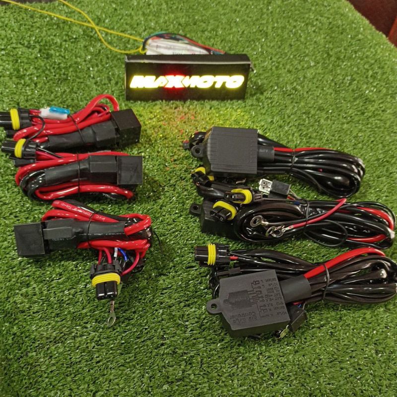 kabel Relay set projie hid/biled