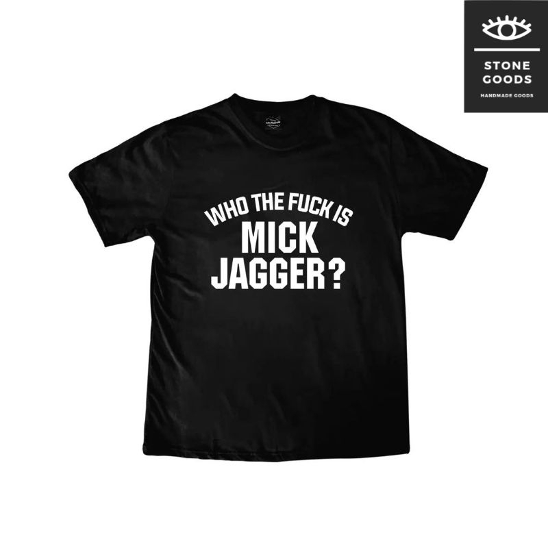 Kaos Baju Tshirt Band Mick jagger