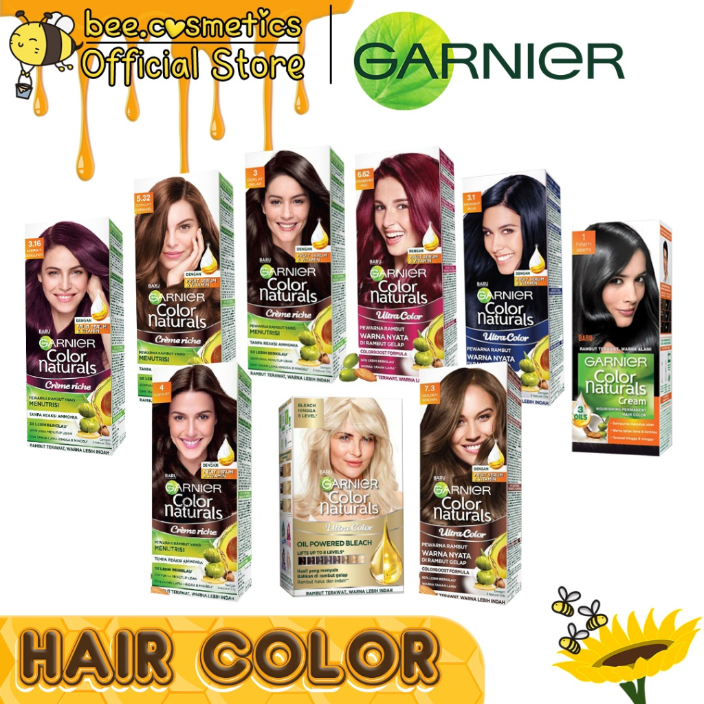 GARNIER COLOR NATURAL / SEMIR RAMBUT / HAIR COLOR ( PER BOX )