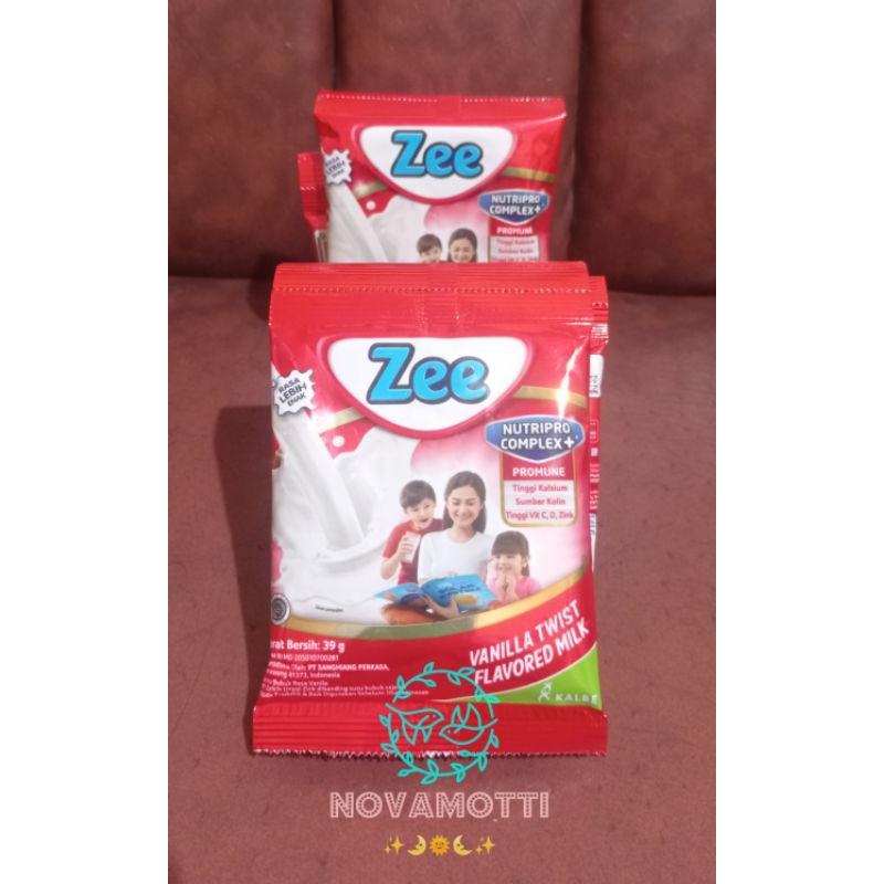 

susu Zee sachet renceng (10 sachet x 39 gr)