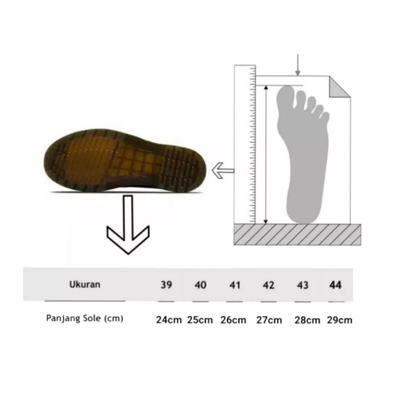 Sepatu Pria Sepatu Dokmart Sepatu Kulit Pria Xaxinara Footwear