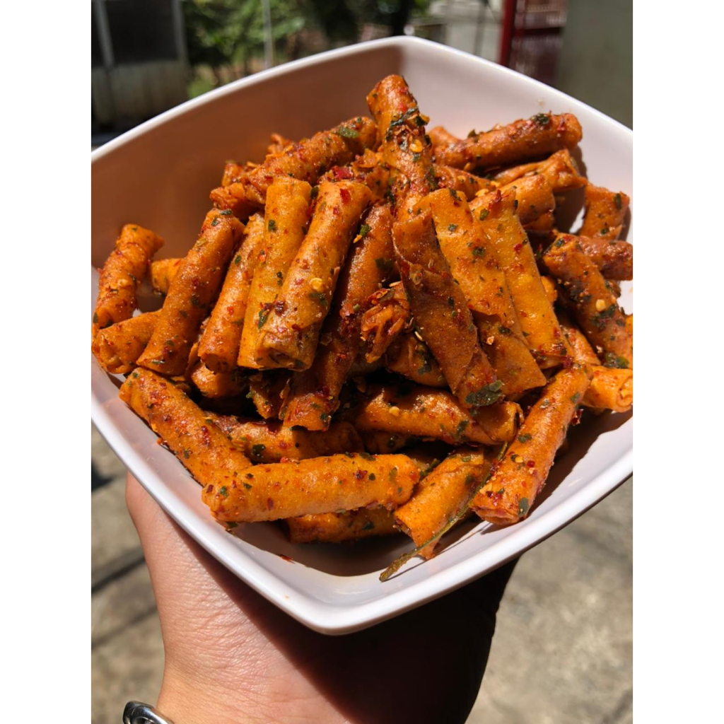 

500 Gram - Sumpia Udang Pedas Daun Jeruk