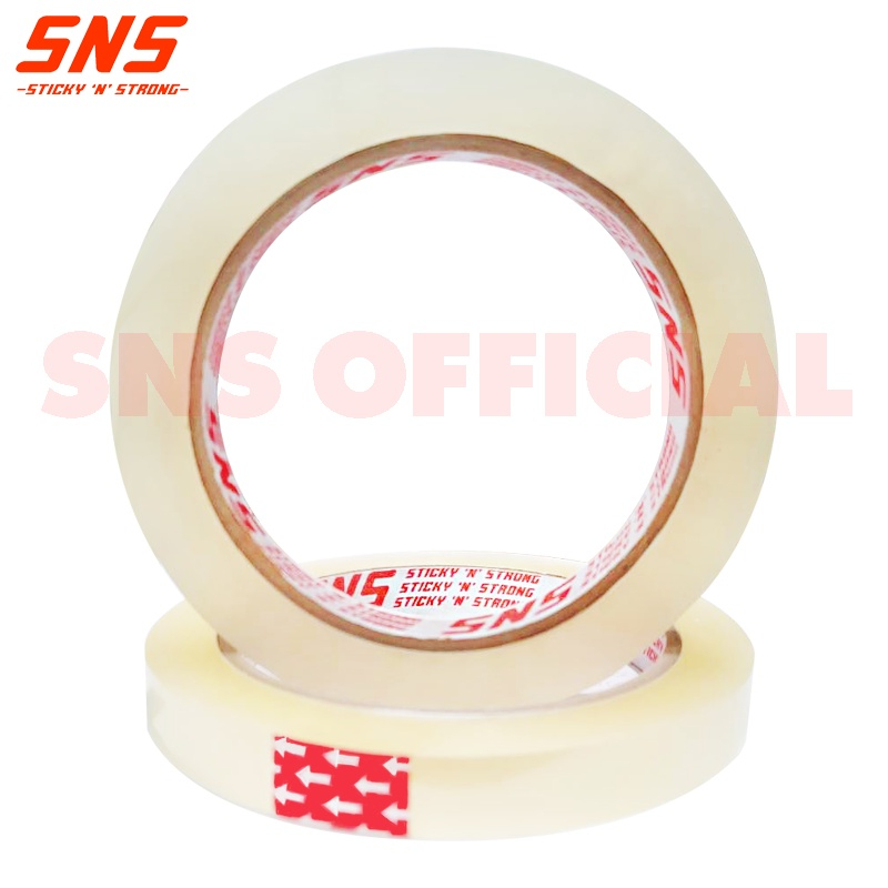 

Isolasi Selotip Lakban SNS 1/2 inch (12mm) 100 Yard