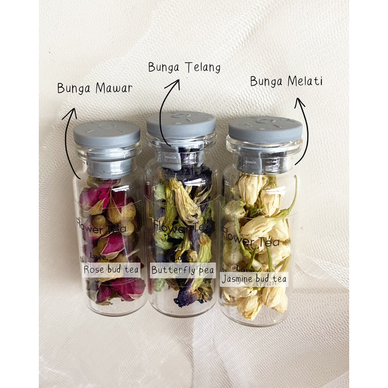 

Teh bunga (Herbal flower tea)