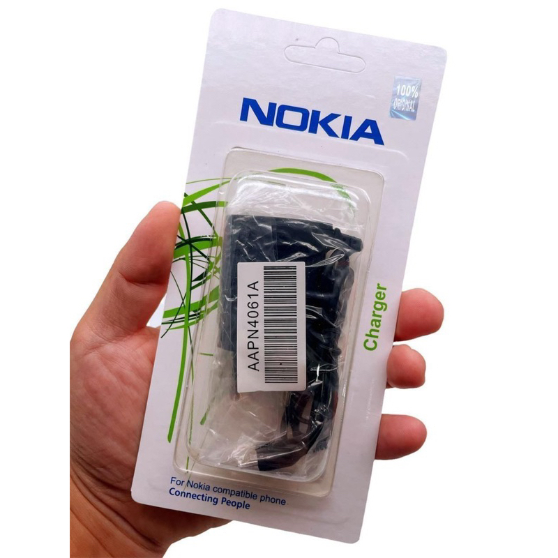 TC CASHAN NOKIA N105 Microsoft Luna V8 New Power Adaptor Batok Kepala Travel Charger ORIGINAL N105 M