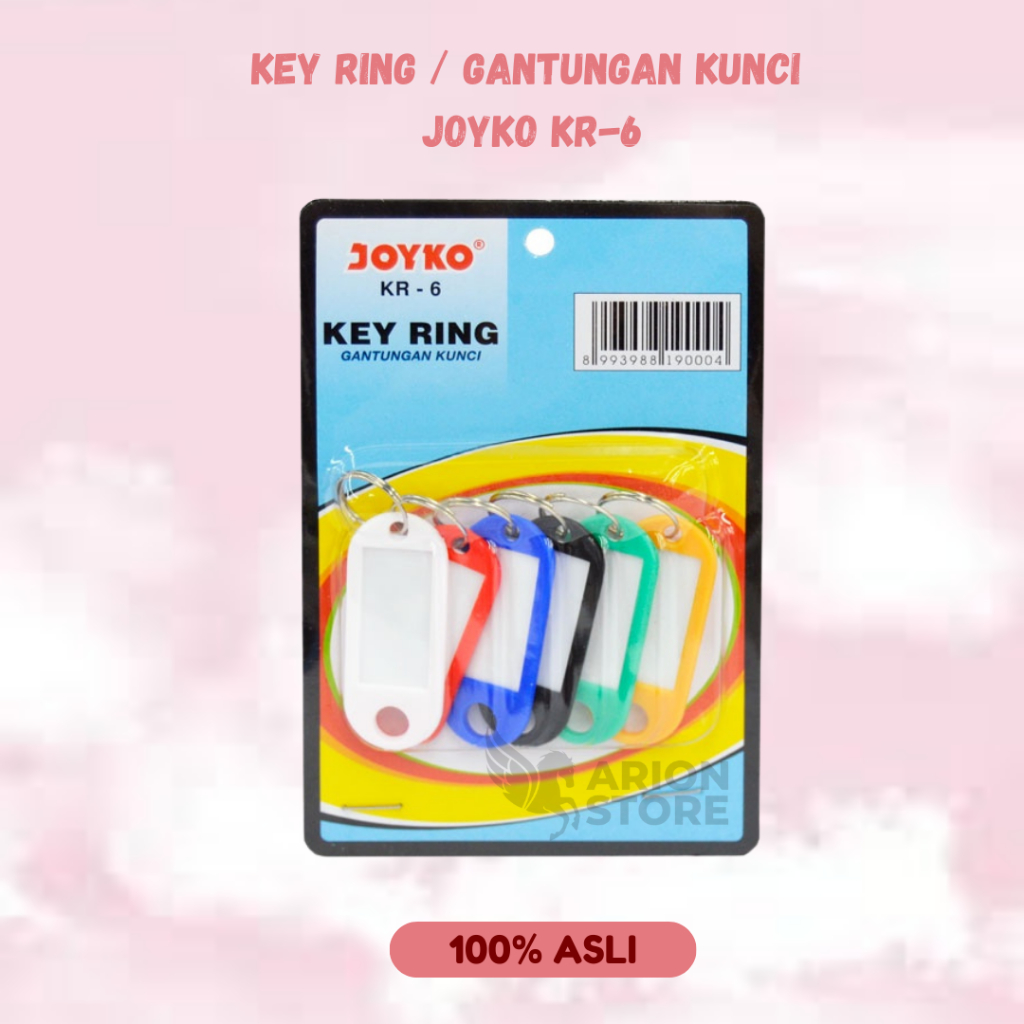 

[ARION STORE] KEY RING / GANTUNGAN KUNCI JOYKO KR-6 [SET]