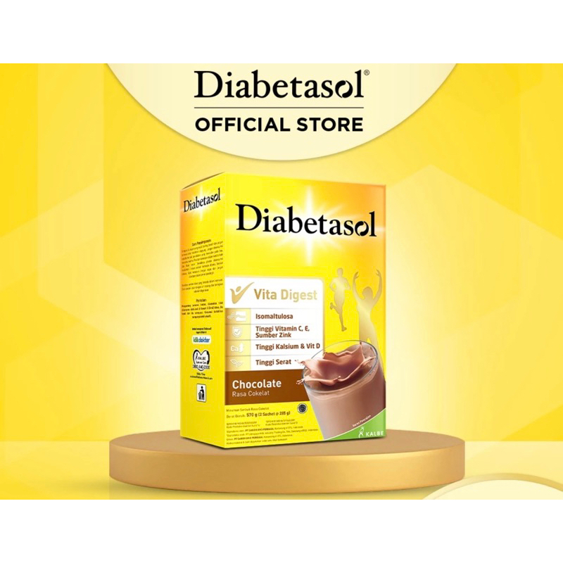 

DIABETASOL COKLAT 600GRAM