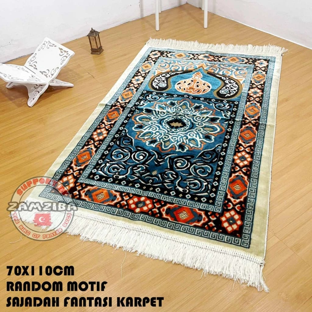 TERBARU SAJADAH FANTASI CARPET TEBAL PREMIUM RUMBAI EXCLUSIVE EMPUK