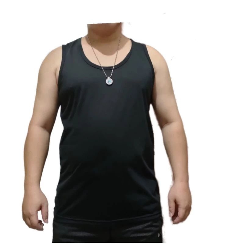 PAKAIAN DALAM PRIA KAOS KUTANG JUMBO BIG SIZE XL XXL TANPA LENGAN BASIC POLOS WARNA KUTUNG KAOS GYM 