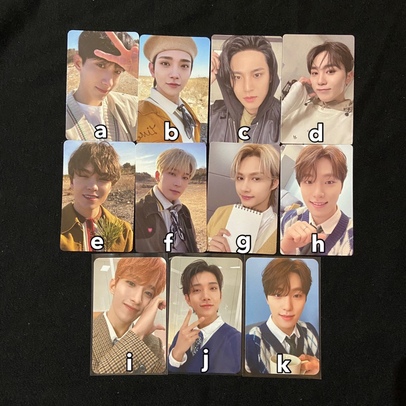 [CLEARANCE SALE] pc seventeen joshua jun junhui wonwoo mingyu dk dokyeom seungkwan vernon dino fts f