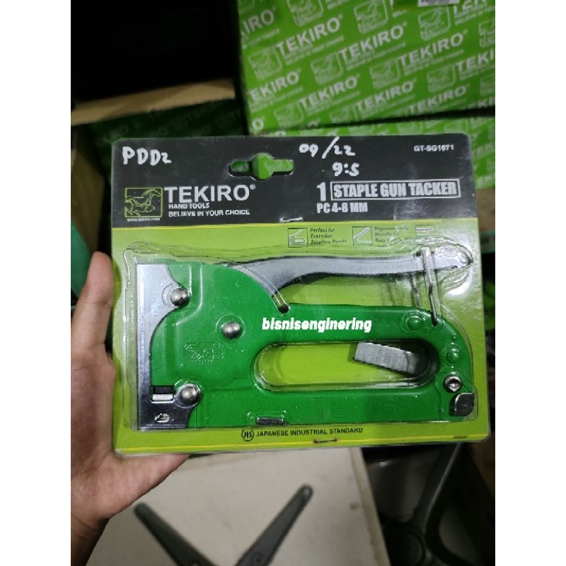 

Staples Tembak Tekiro Staples Gun Tacker Staples Jok 4-8mm Tekiro