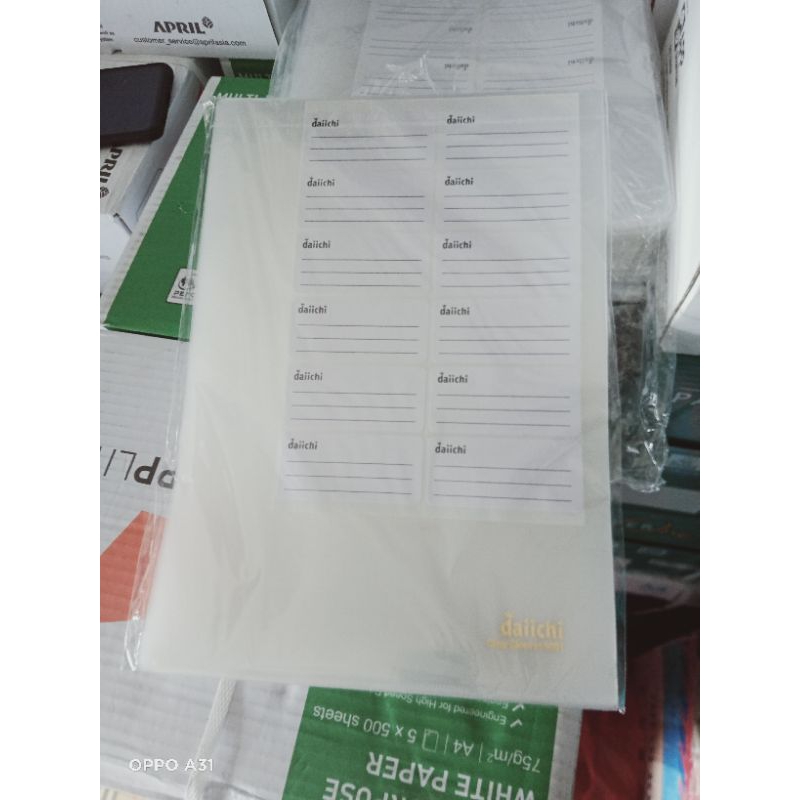 

map plastik transparan f4 daiichi 1 pack