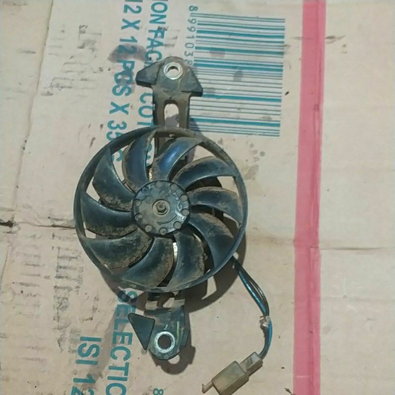 kipas radiator MX old ORI lepasan utuh