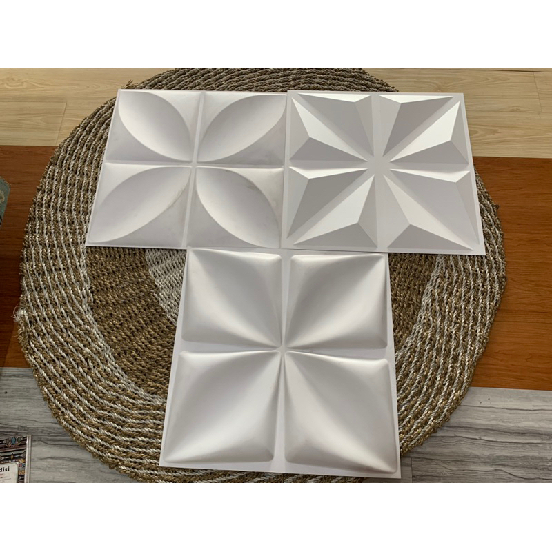 WALLPANEL 3D PVC | WALLPANEL WALLPAPER DINDING | 3D WALLPANEL 50Cm x 50CM