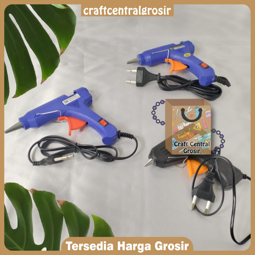 

[DGHL] Lem Tembak Besar On Off 40 Watt / Glue Gun On Off 40 watt
