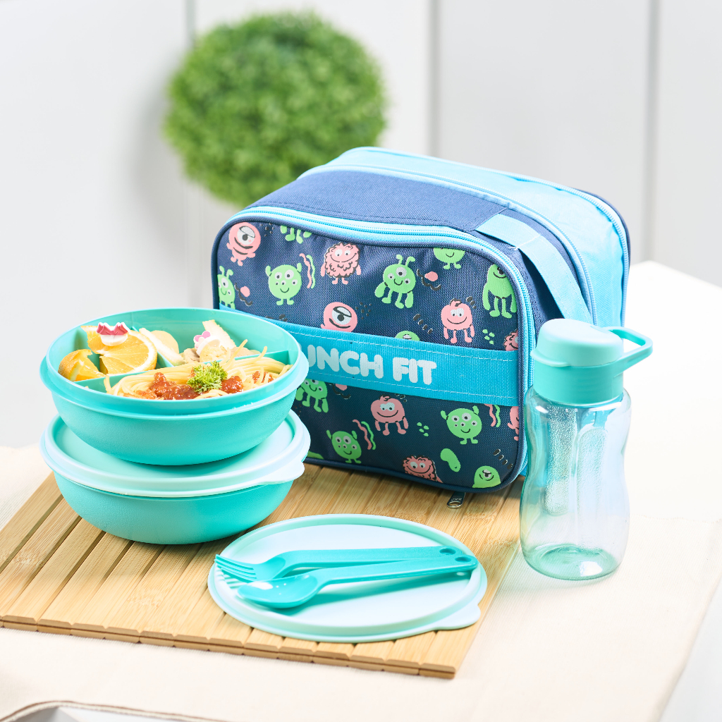 KAIRI LUNCH BAG SET OF 4 PCS TAS BEKAL MAKAN - Panda Houseware
