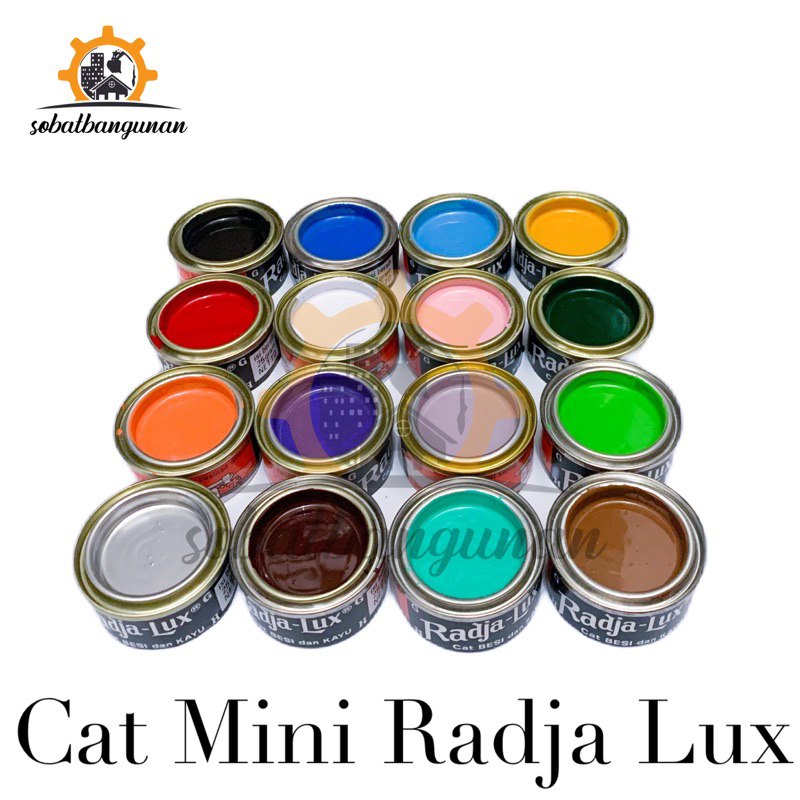 CAT KAYU DAN BESI RADJA LUX 25GR / CAT RADJA LUX 25GR
