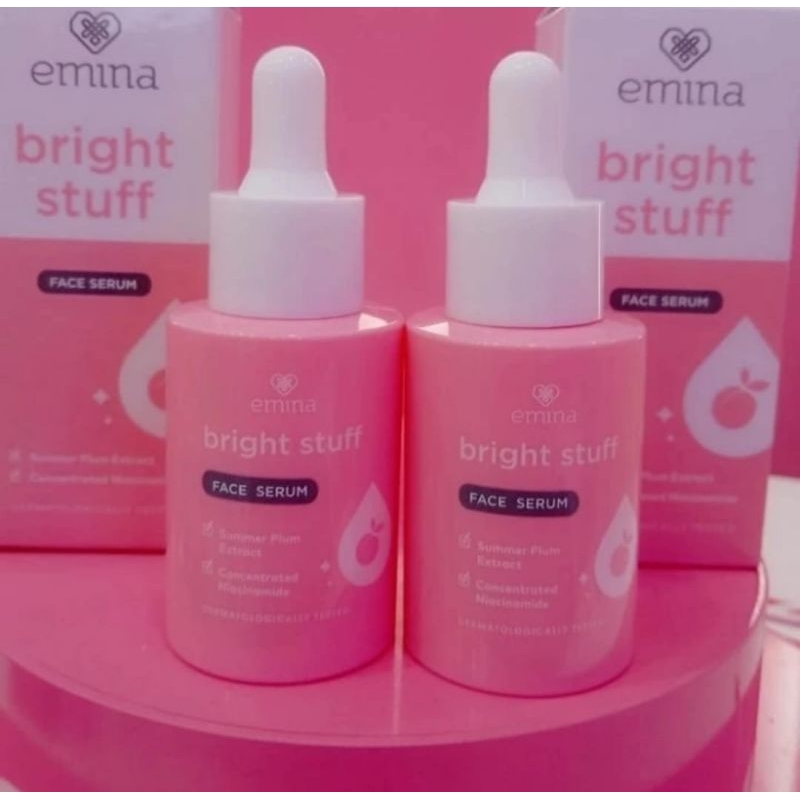 EMINA BRIGHT STUFF SERUM [√Pancarkan glowing wajahmu]