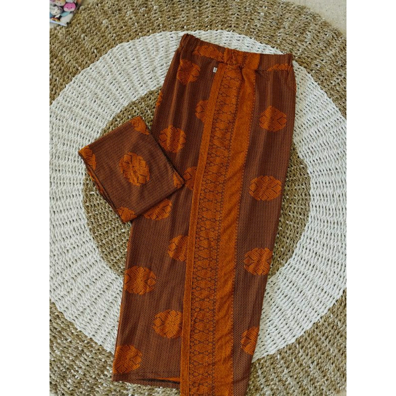 kamen jaguar serat set selendang