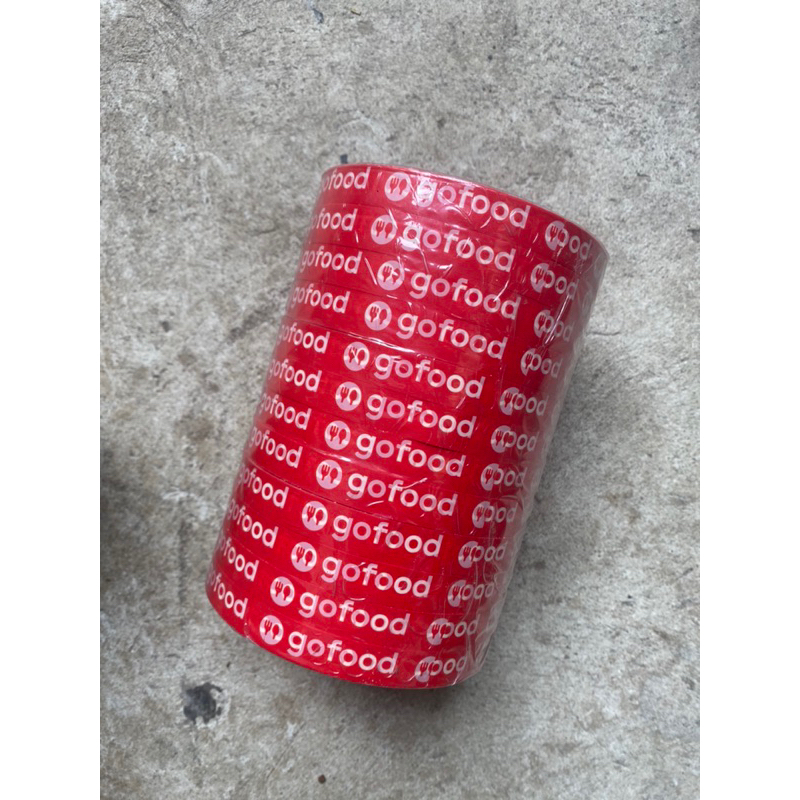 Lakban Isolasi Solasi Online Food Delivery Gofood