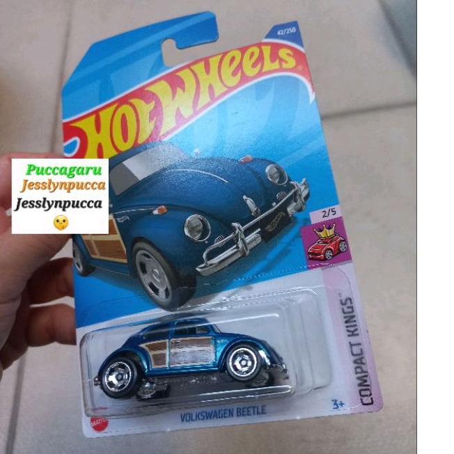HOT WHEELS VOLKSWAGEN BEETLE BIRU BLUE DIECAST VW KODOK VINTAGE CLASSIC CAR MOBIL KLASIK HW HOTWHEEL