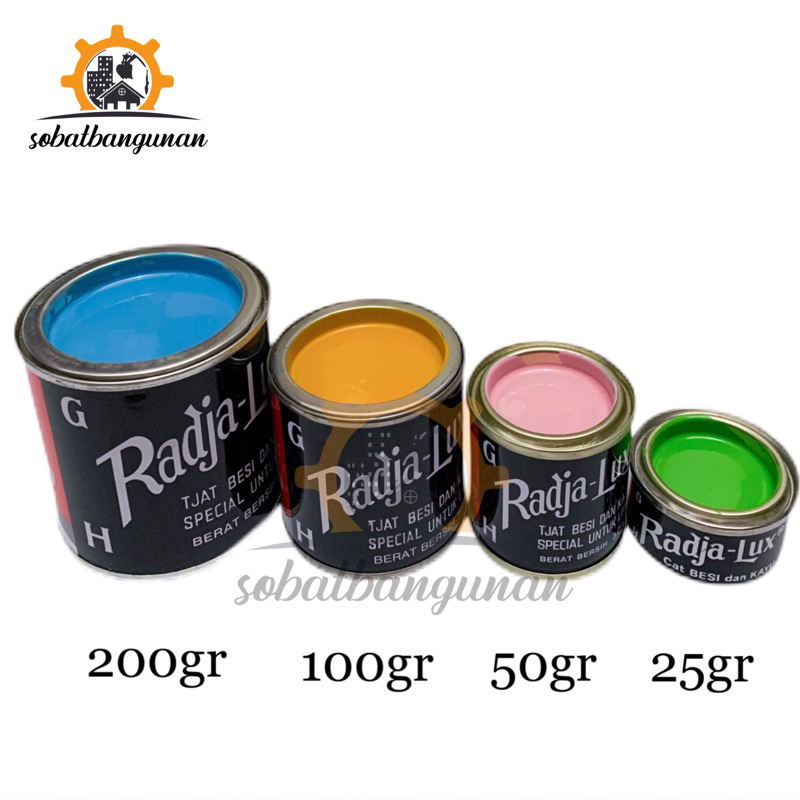 Cat Kayu Dan Besi Radja Lux 50GR / Cat Radja Lux 50GR