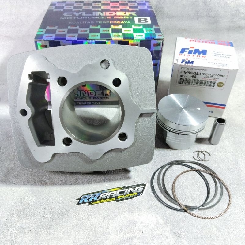BLOK TIGER MPM SET PISTON FIM CUSTOME DOME RACING