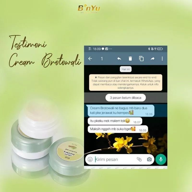 CREAM BROTOWALI BNYU/SALEP JERAWAT BROTOWALI