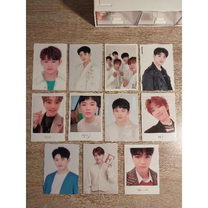 SEVENTEEN WOOZI JAPAN TRADING CARD | WZ SVT PC TC