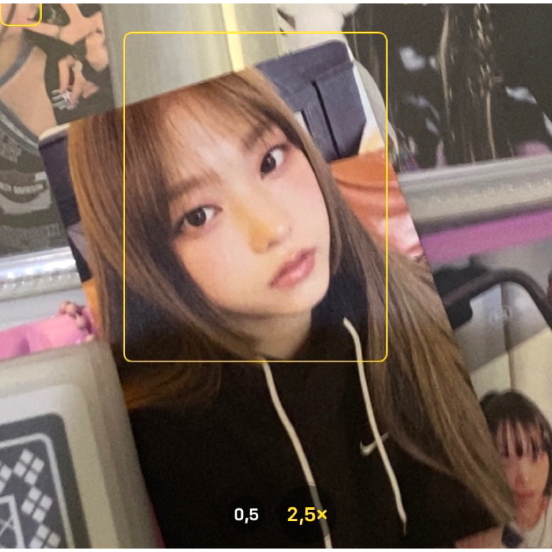 Haerin hoodie bluebook newjeans photocard