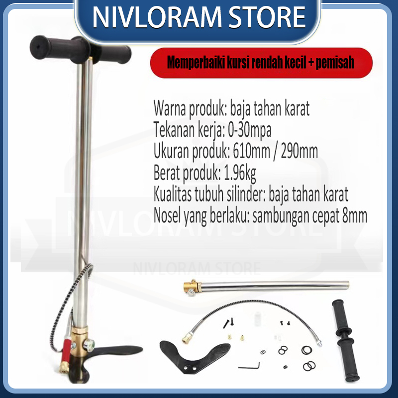 (Dikirim Dari Jakarta) POMPA PCP BARRACUDA MURAH 4500 PSI / pompa pcp barracuda / camber mono block 