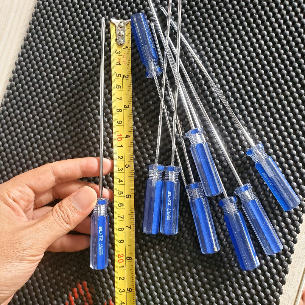 Obeng panjang 15cm Obeng plus Panjang Obeng panjang 6 inch plus