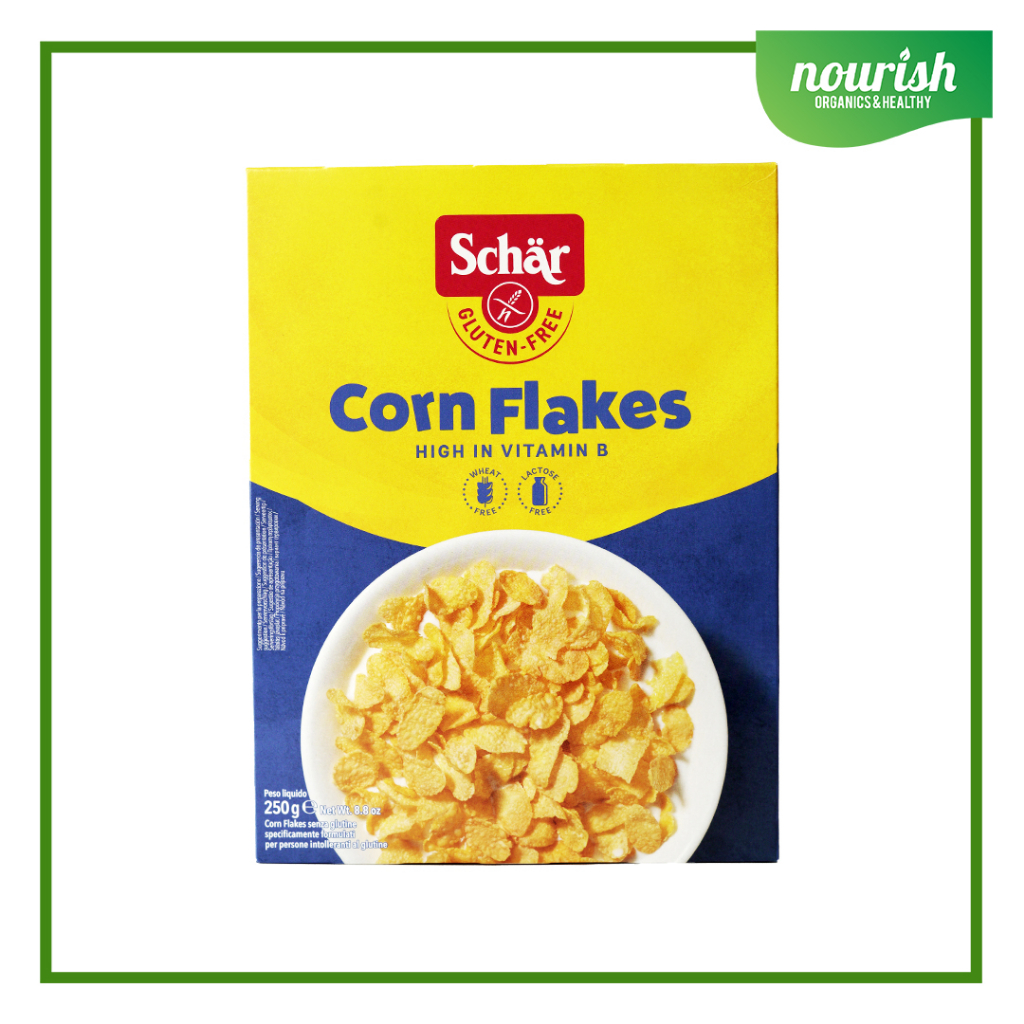 

Schar, Gluten Free Corn Flakes 250gr-JktBar
