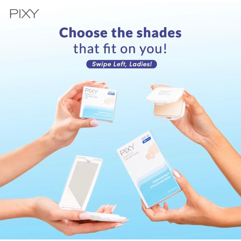 PIXY PERFECT FIT TWO WAY CAKE