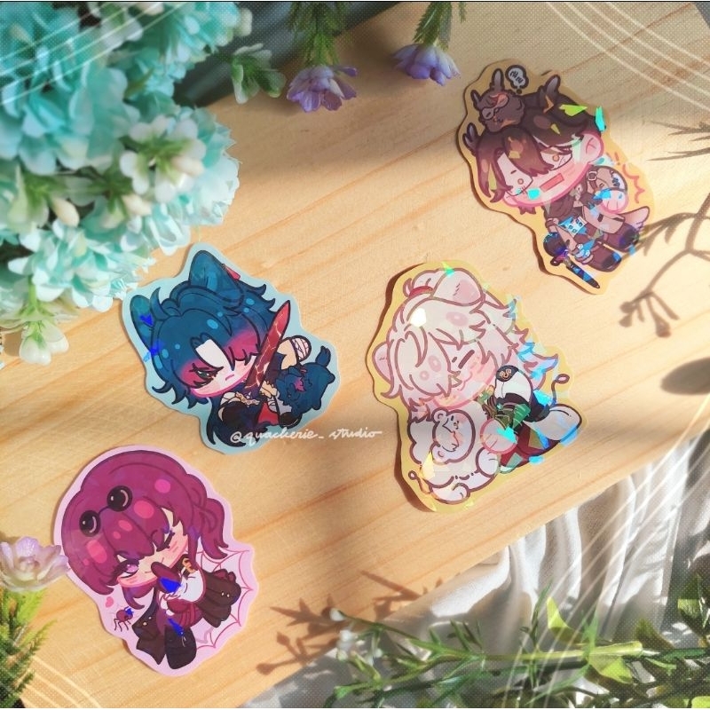 [BACA DESKRIPSI] Honkai Star Rail Sticker / HSR Sticker ( Kafka / Blade / Jingyuan / Welt )