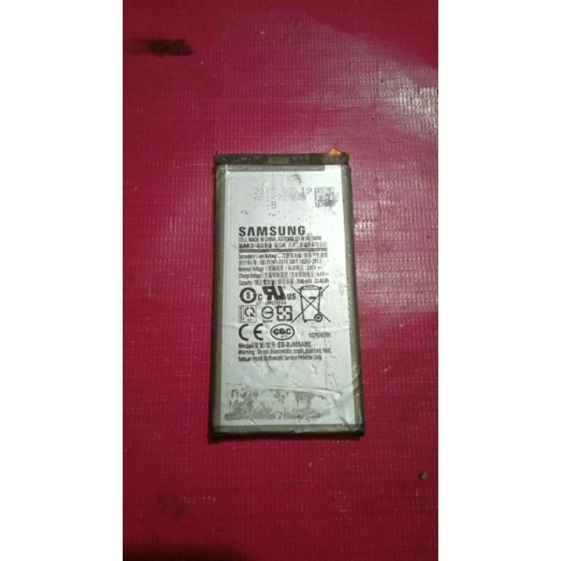 BATERAI BEKAS SAMSUNG GALAXY A6 PLUS/j8 plus EB-BJ805ABE