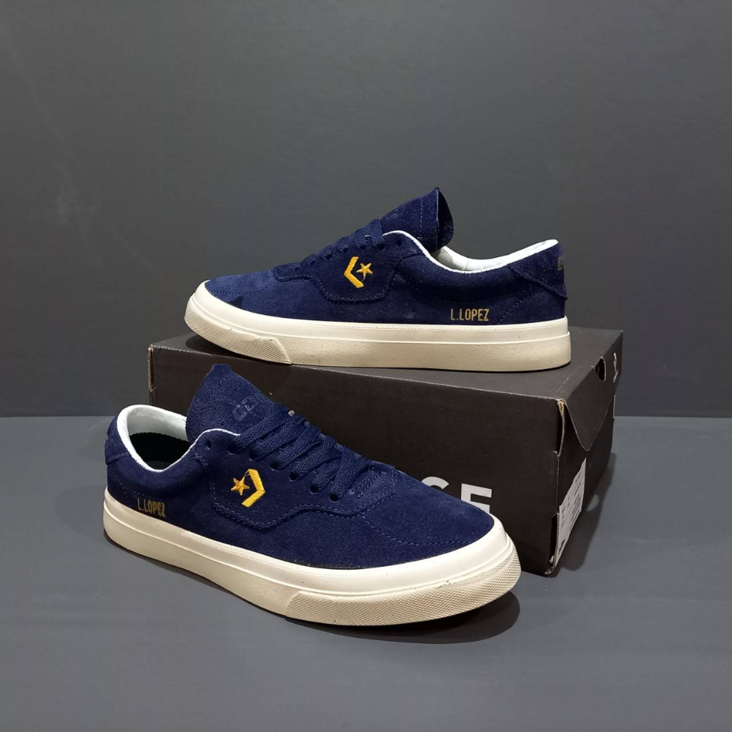 SEPATU VANS L.LOPEZ NAVY GOLD