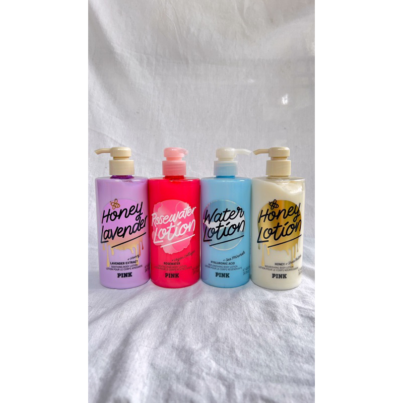 PINK Victoria Secret Body Lotion Honey / Cucumber / Rosewater / Honey Cranberry