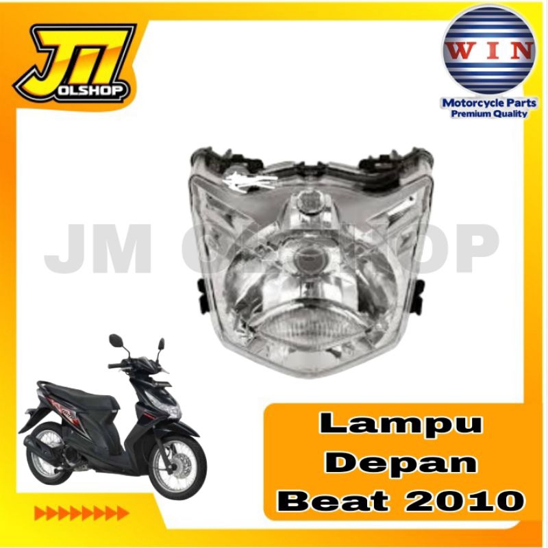 Lampu Depan 1 Set PLUS REFLEKTOR UNIT HONDA Beat 2010