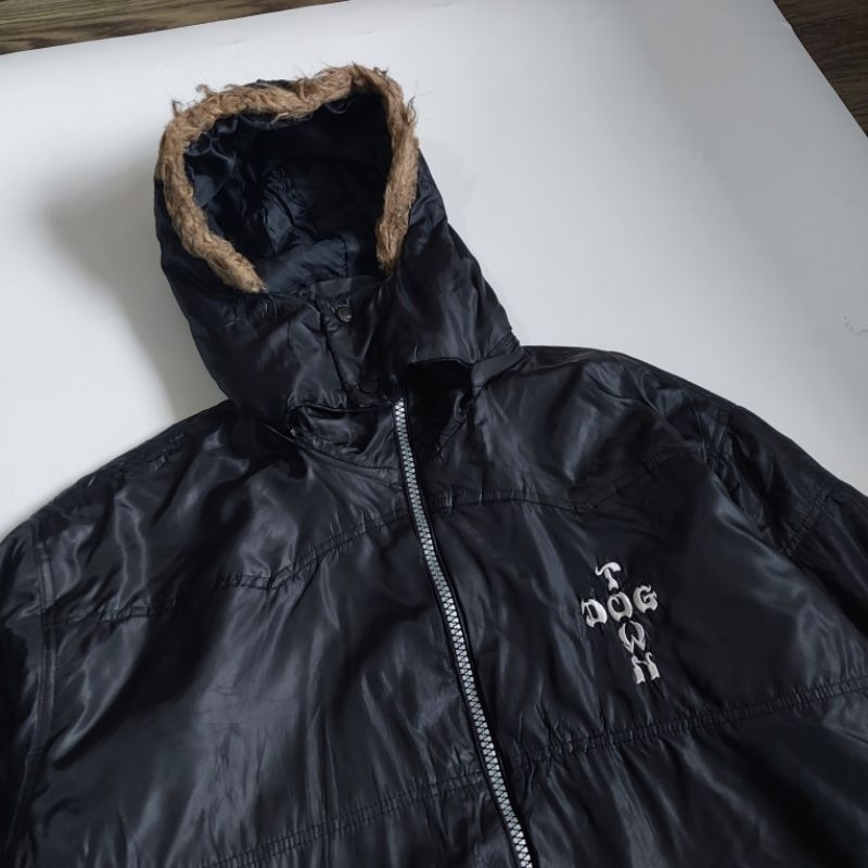 Jaket Puffer Dogtown Black Dragon