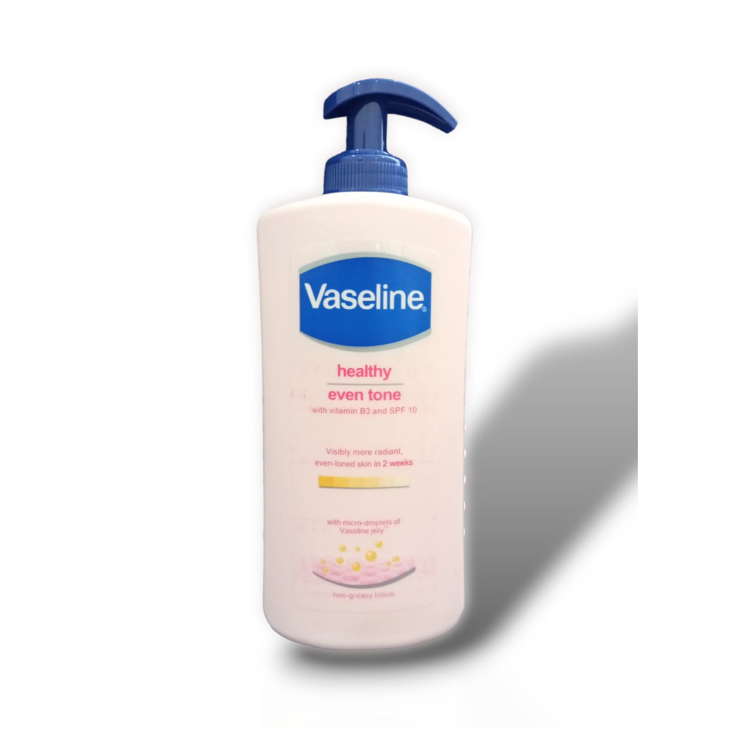 Vaseline Bodylotion Healthy Even Tone with Vitamin B3 and SPF 10 Nicotinamide Permanent Whitening Bo