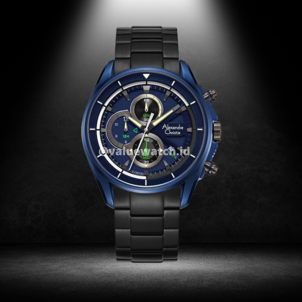 JAM TANGAN PRIA ALEXANDRE CHRISTIE AC 6662 SPORT KULIT ORIGINAL