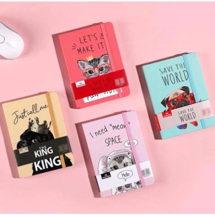 

Buku Harian Notebook Catatan Motif Animal Buku Tebal Kekinian Garis A5