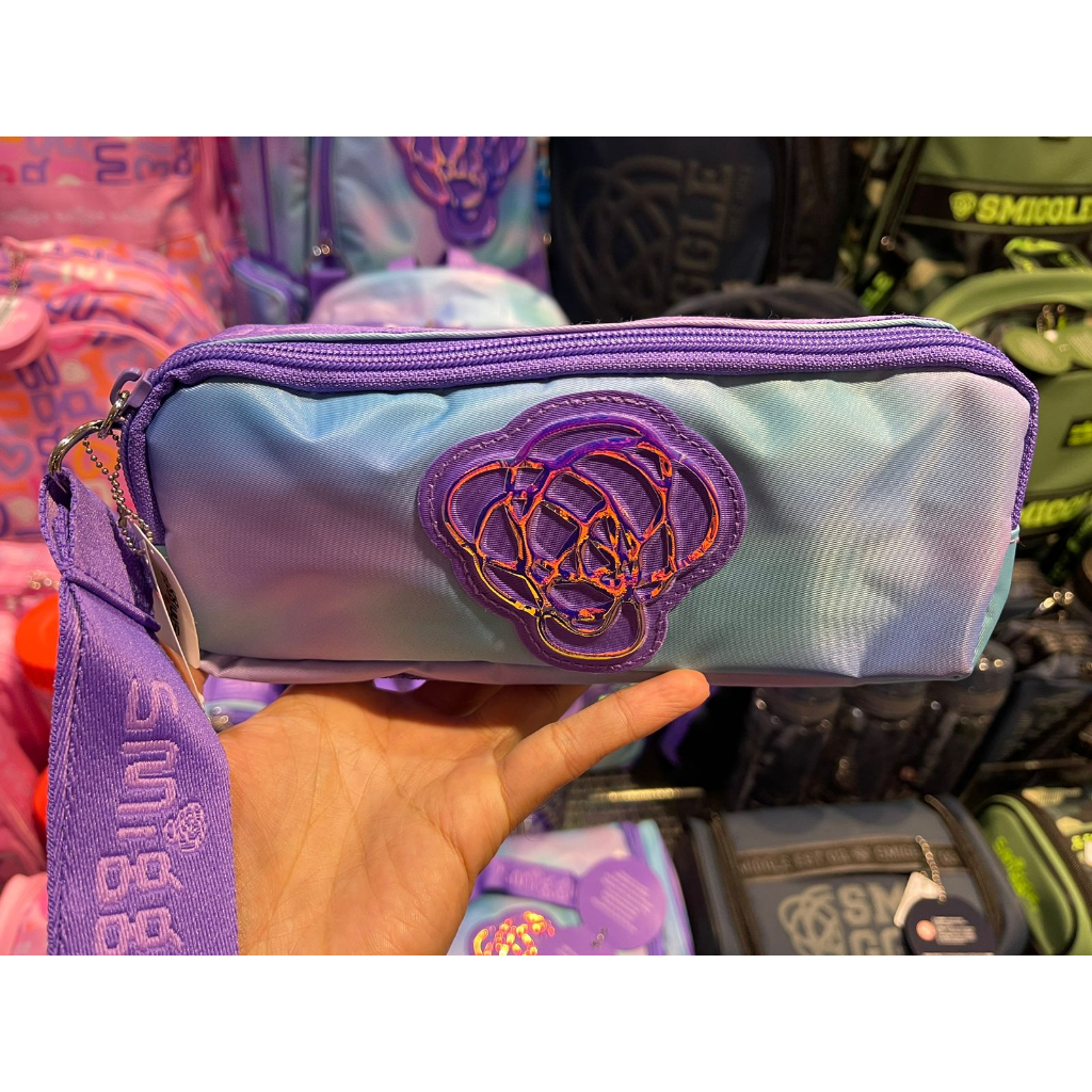 

SMIGGLE SMIGGLER III PENSILCASE LILAC - TEMPAT PENSIL SMIGGLE