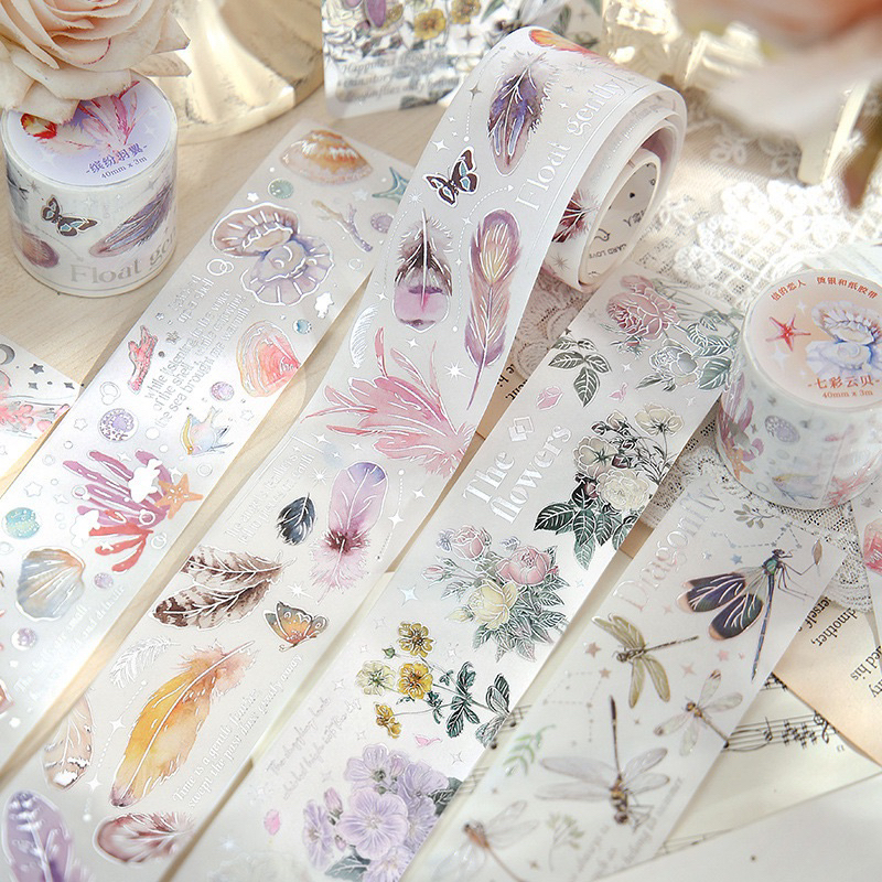 

(READY) LOVERS OF LETTERS SILVER JUMBO WASHI TAPE | hot foil paper tape selotip kertas jepang scrapbook journal stiker art craft vintage paper elegan diy kraft masking tape aesthetic premium rare motif diary planner bujo buku dekorasi diy postcard hiasan