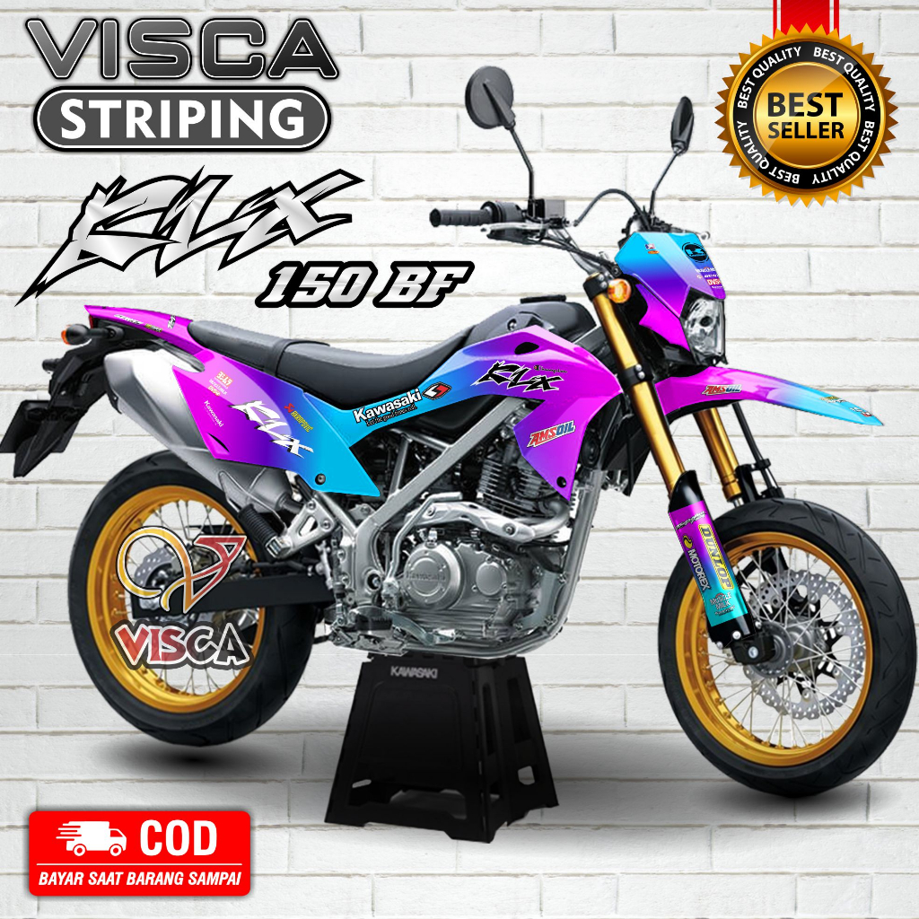 Decal KLX BF 150 Full Body - Stiker KLX BF 150 Full Body - Dekal KLX BF 150 Full Body - Striping KLX