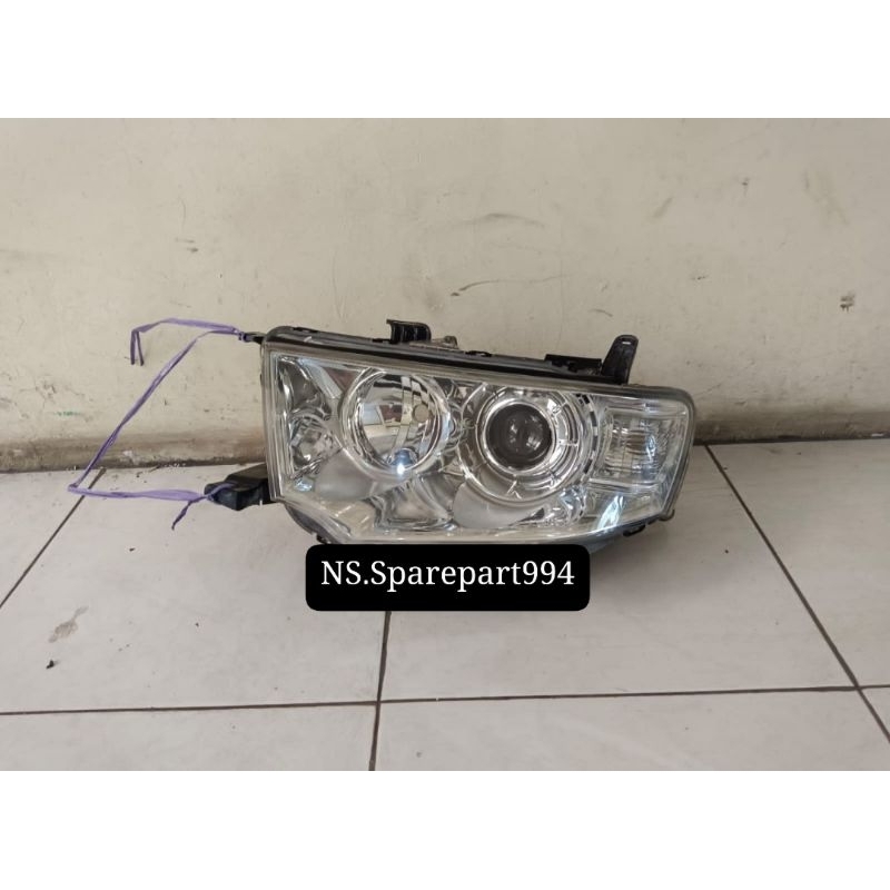 headlamp lampu depan pajero sport dakar 2010 2012 2013 2014