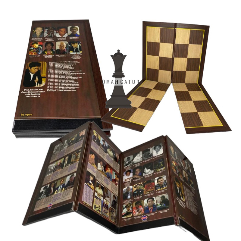 PAPAN CATUR LIPAT 8 STANDAR INTERNASIONAL PREMIUM