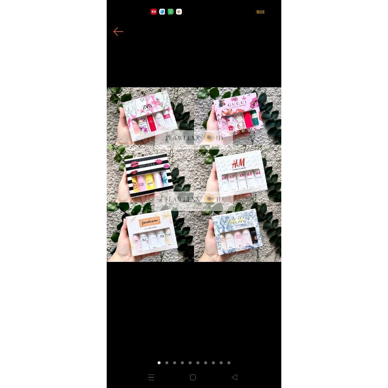 parfum box isi 5in1